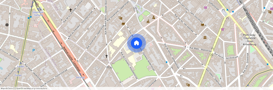 Rue des Champs Élysées, 33, 1050, Ixelles