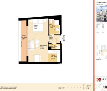 1-Zimmer-Wohnung in zentraler Lage – Öffentlich bestens erreichbar - Photo 6