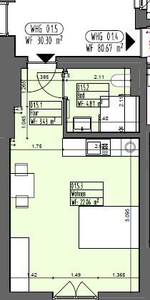 Moderne 1-Zimmer-Wohnung in Bramsche mit Tiefgarage - Photo 4
