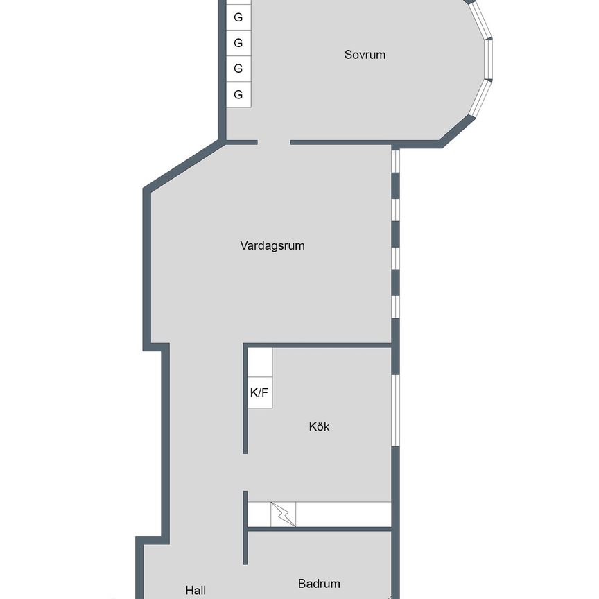 Storgatan, Sundsvall - Foto 1