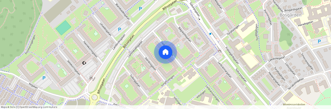 Mölndal, Oxdragargatan, 4 J, 43143
