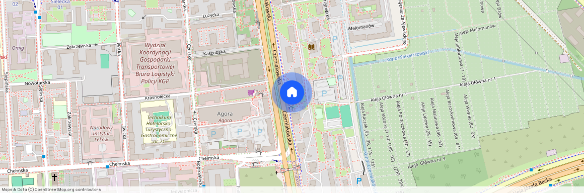 ul. Czerniakowska 34, Czerniaków, Mokotów, Warszawa, mazowieckie