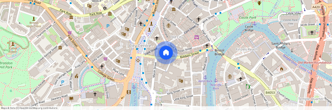 Plot Market Quarter Studios, Premium Studio at Nationwide, 13-21 Baldwin St, BS1