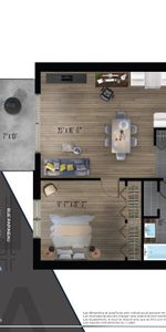 Aera Sacré-Coeur 3 1/2 à louer 1er sept. St-Hyacinthe - Condo / appartement / logement à louer - Photo 4