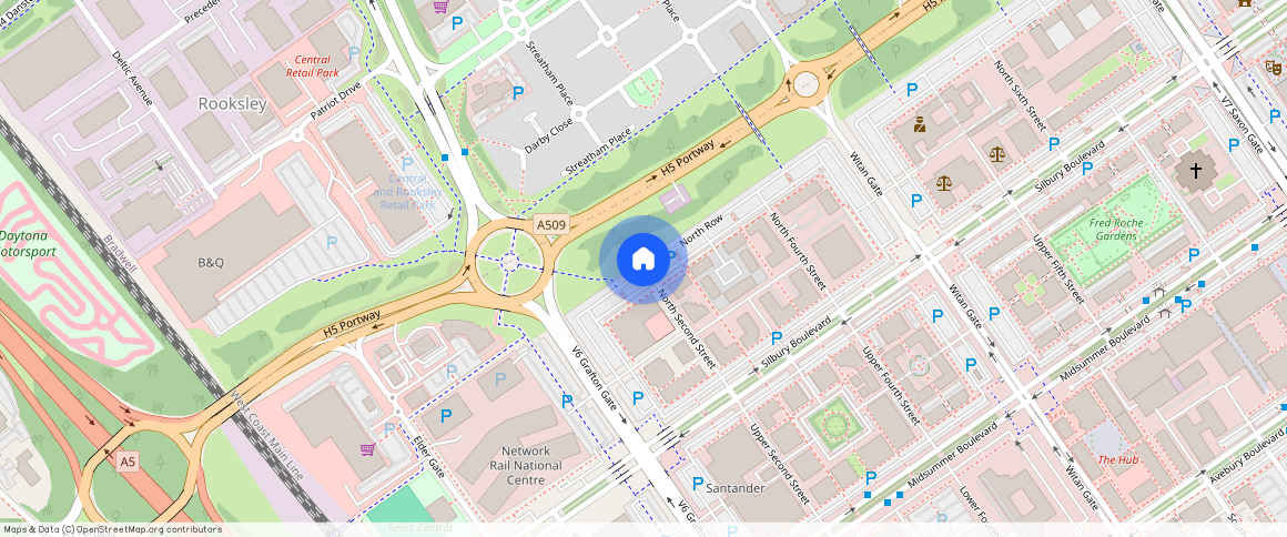 North Row, Milton Keynes, MK9