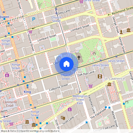 92 King Street E #1701, Toronto, Church-Yonge Corridor