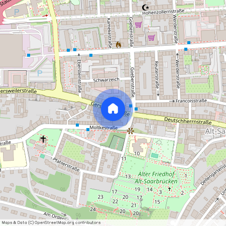 Gersweilerstr.5, 66117 Saarbrücken-Mitte - Alt-Saarbrücken