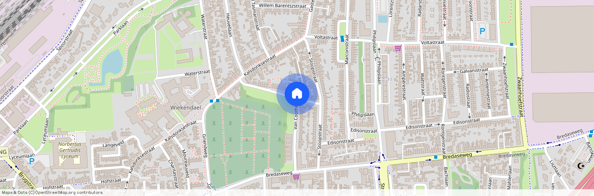 Spoorstraat-Van Coothlaan, 4702 SP, Stoopstraat, Roosendaal