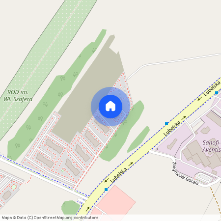 ul. Lubelska, Staromieście, Rzeszów, podkarpackie