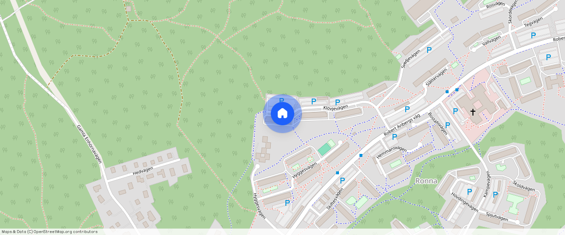 Klövjevägen **, Ronna