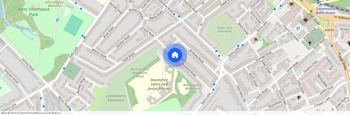 Auckland Road Smethwick B67 7AU