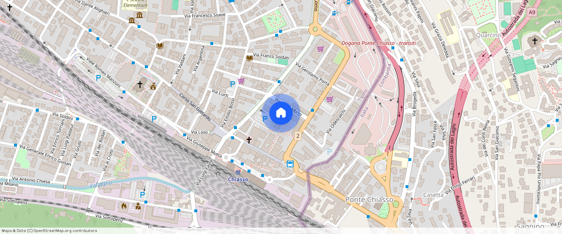 Via degli Albrici **, 6830, Chiasso