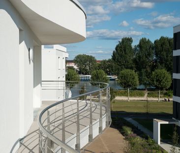 Top ausgestattete Panoramawohnung mit Rheinblick, Wellness im Haus - Foto 5