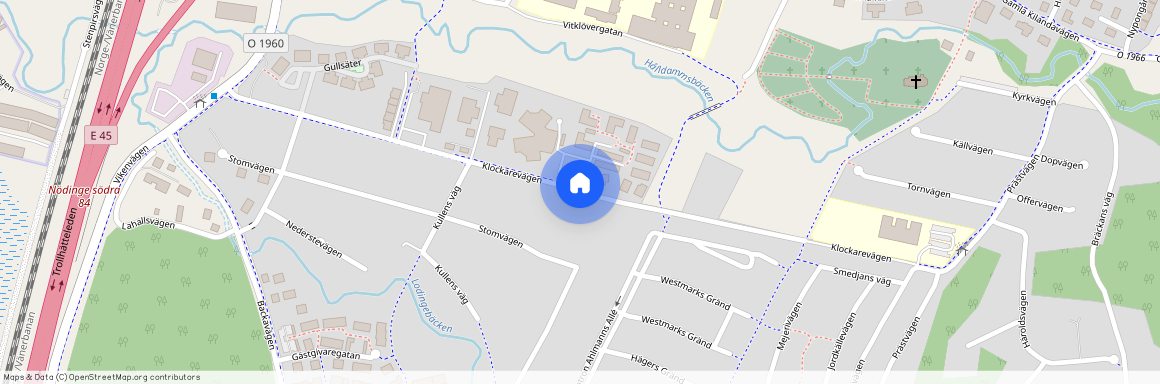 Klockarevägen, Nödinge