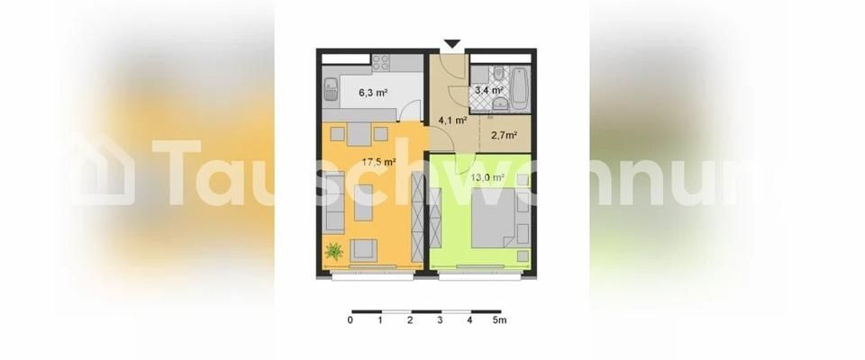 TAUSCHWOHNUNG Nette 2 Zimmerwohnung in direkter Nähe zu U Magdalenenstraße - Photo 1