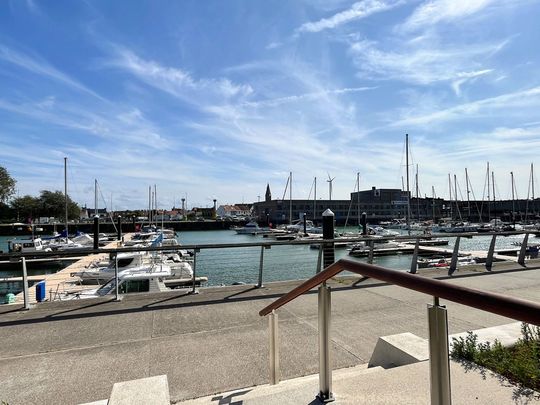 Leuk appartement met zicht op de jachthaven te Zeebrugge. - Foto 1