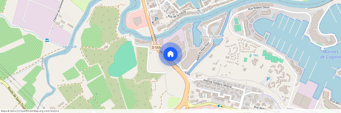 Port Cogolin, Francja, Port Cogolin