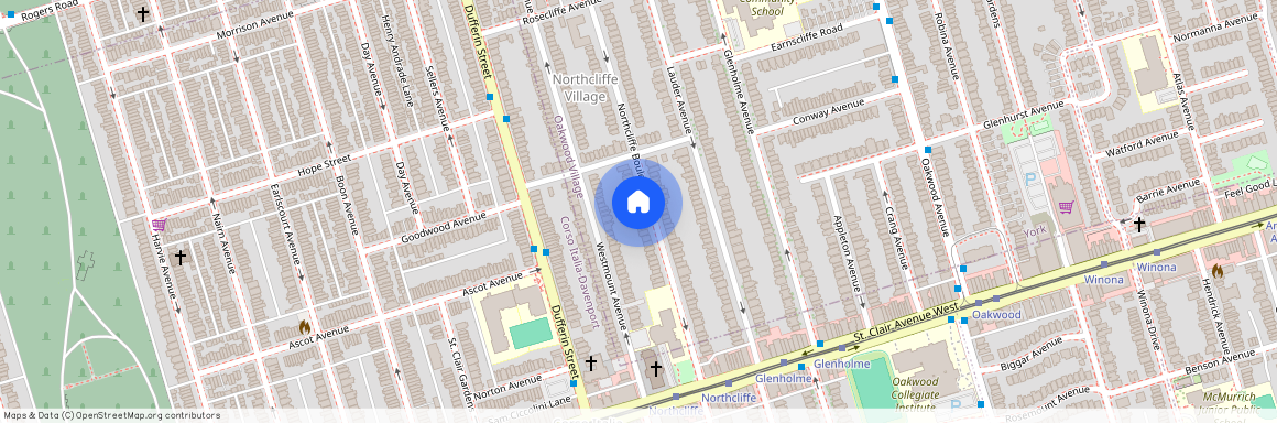 172 Northcliffe Boulevard Unit# Basement, Toronto