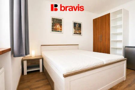 Pronájem bytu 1+kk, Popůvky u Brna, zařízený, sdílená WIFI v ceně - Photo 2