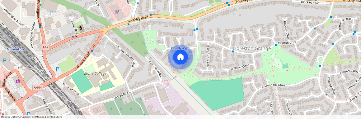 Lynmouth Close, Nuneaton