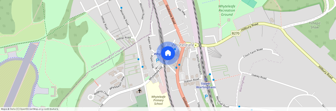 Whyteleafe Hill, Whyteleafe CR3