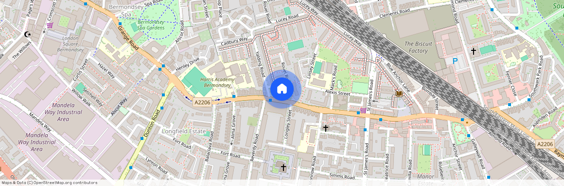 Southwark Park Road, London, SE16