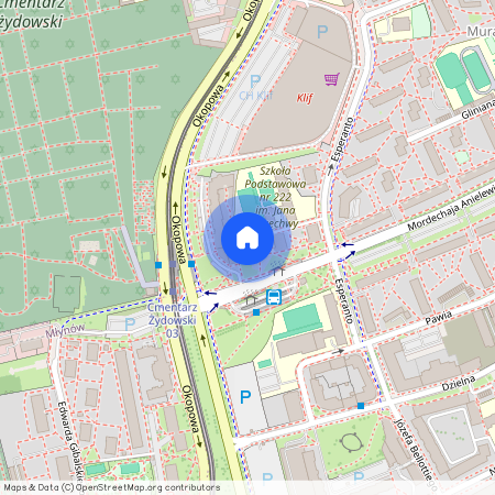 ul. Mordechaja Anielewicza, Nowolipki, Wola, Warszawa, mazowieckie