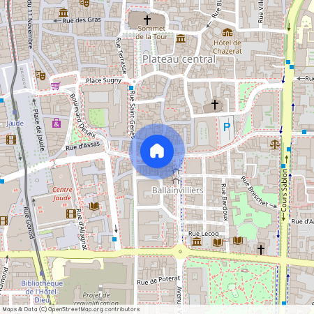 Place Hippolyte Renoux, Hypercentre, Clermont-Ferrand