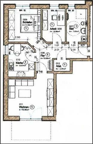 Kröpelin - schicke 3-Zimmerwohnung mit Aufzug und Balkon zu vermieten - Foto 2