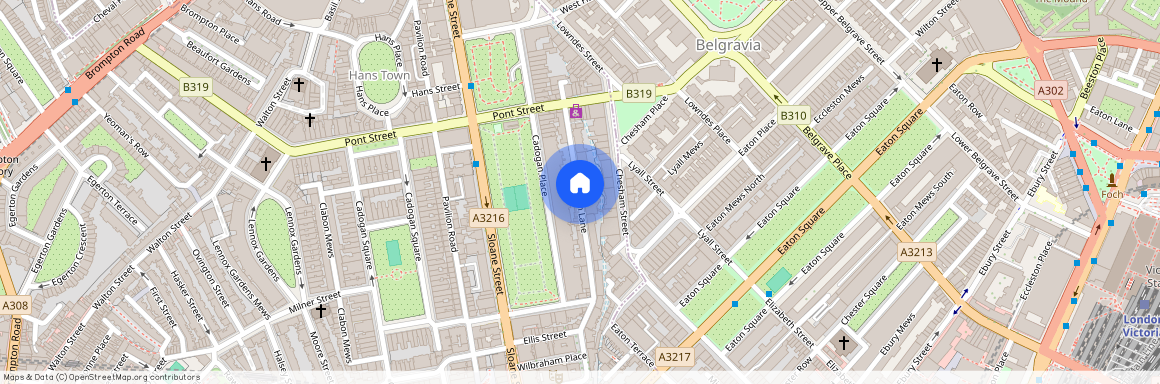 Cadogan Lane, London, SW1X