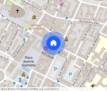 BEAUVAIS F2 EN CENTRE VILLE FACE PLACE DU MARCHE - Photo 1