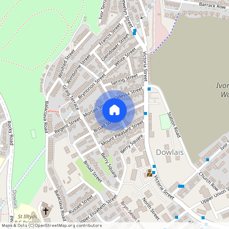 Broad Street, Dowlais, CF48