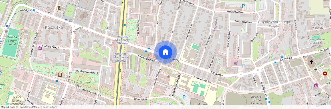 ul. Katowicka, Koszutka, Katowice, śląskie