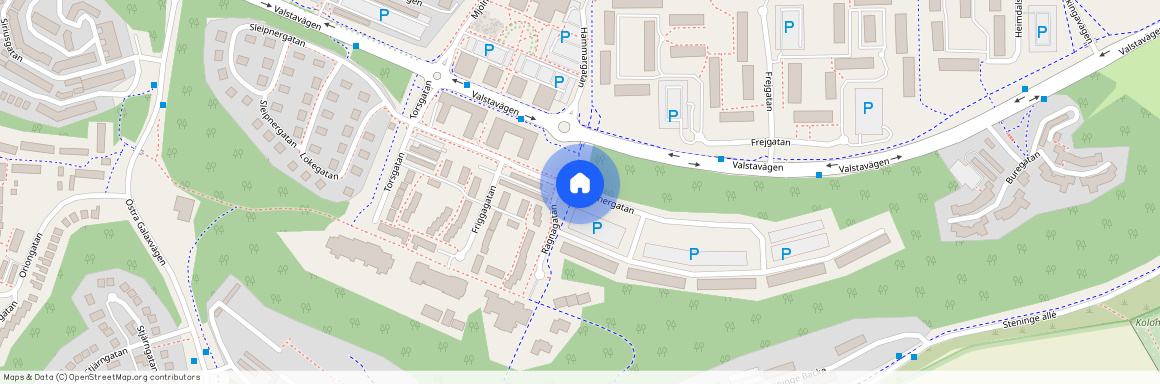 Sleipnergatan, Märsta