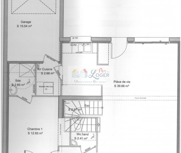 Location Maison 5 pièces 103m² THOUARE SUR LOIRE 44470 - Photo 2