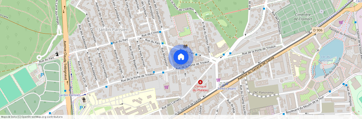 36 Rue de la Porte de Trivaux, 92140 Clamart, France