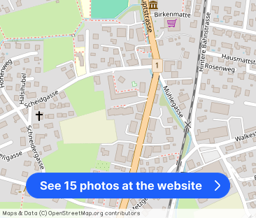 Modern, large 3.5-room apartment with garden seating area - Photo 1