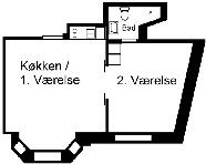 2-værelses studiebolig (Type 2) - Foto 1