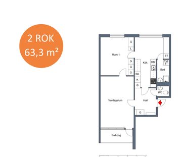 Håkan Sjögrens väg 5 D - Photo 6