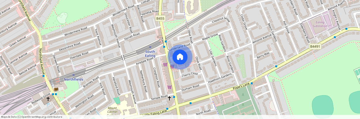 South Ealing Road. Ealing, W5