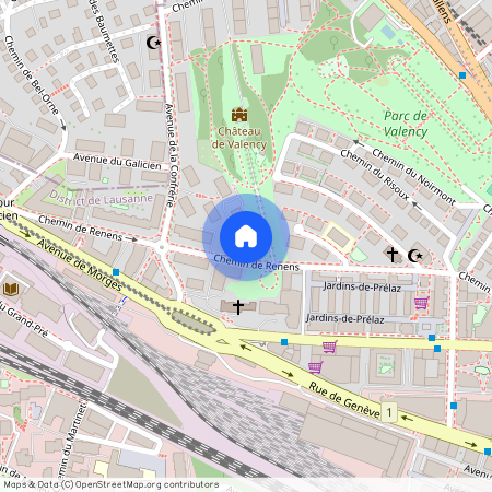 Chemin de Renens 18, 1004 LAUSANNE