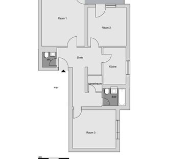 3-Zimmer-Wohnung in Bonn Ippendorf - Foto 2