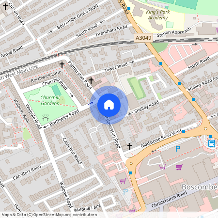 Palmerston Road, Bournemouth, BH1
