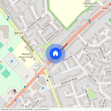 Lichfield Road, Walsall Wood, Walsall, West Midlands, WS9