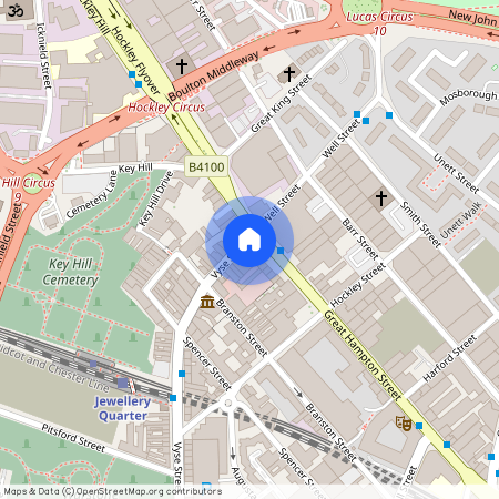 66-68 Great Hampton Street, Bank Corner, Jewellery Quarter, B18 6EW, Birmingham