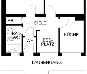 Frisch modernisierte 2-Zimmer Wohnung in Wersten - Photo 4