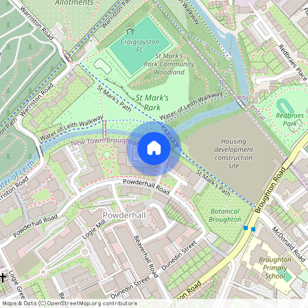 Powderhall Rigg, Edinburgh, EH7