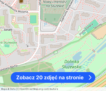 Służew nad Dolinką, 2 pokoje widok na zieleń - Zdjęcie 1