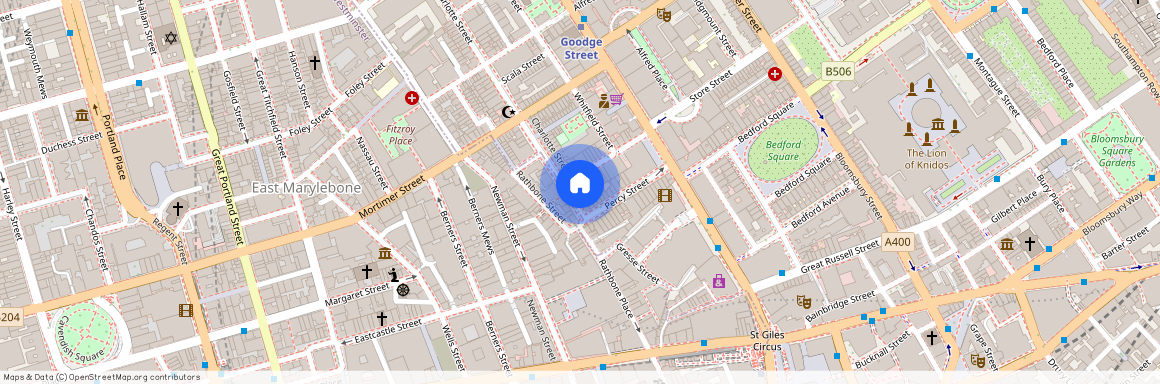 Charlotte Street, Fitzrovia, W1T