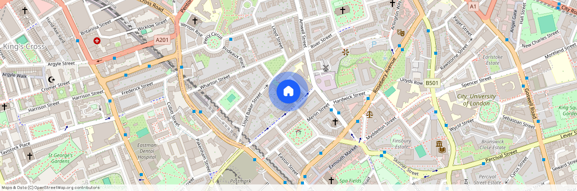 Fernsbury Street, Clerkenwell, WC1X, London